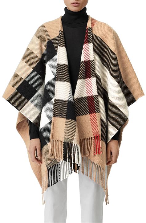 burberry wrap|Burberry cape nordstrom.